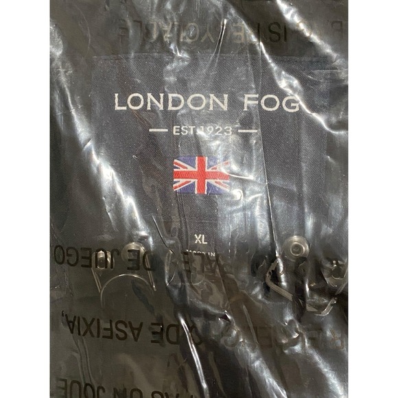 London Fog - Women's Double-Breasted Trench Coat (XL) - Belted Long Jacket - Picture 4 of 4